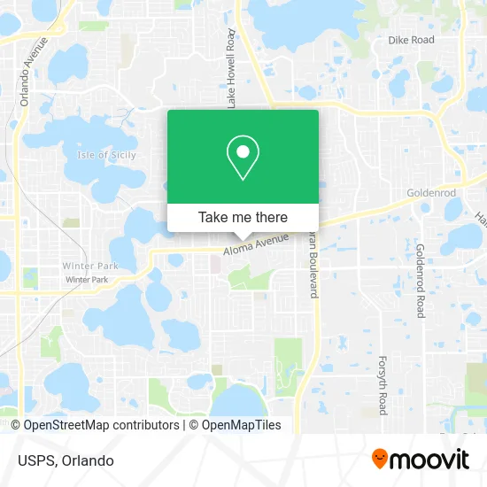USPS map