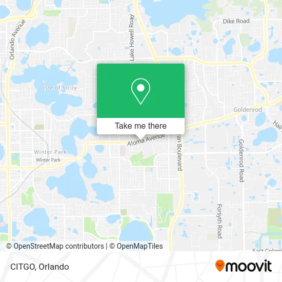 CITGO map