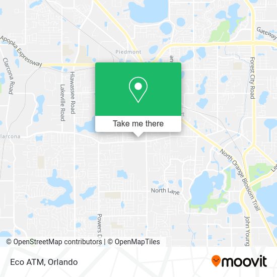 Mapa de Eco ATM