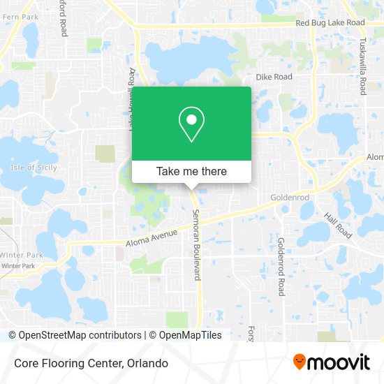 Core Flooring Center map