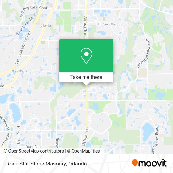 Mapa de Rock Star Stone Masonry