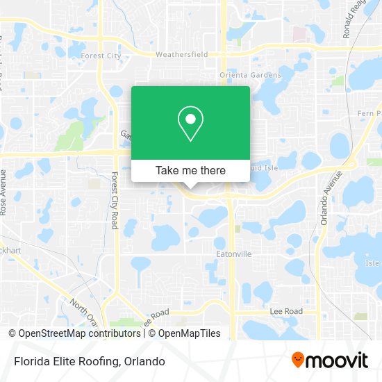Florida Elite Roofing map