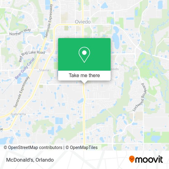 Mapa de McDonald's