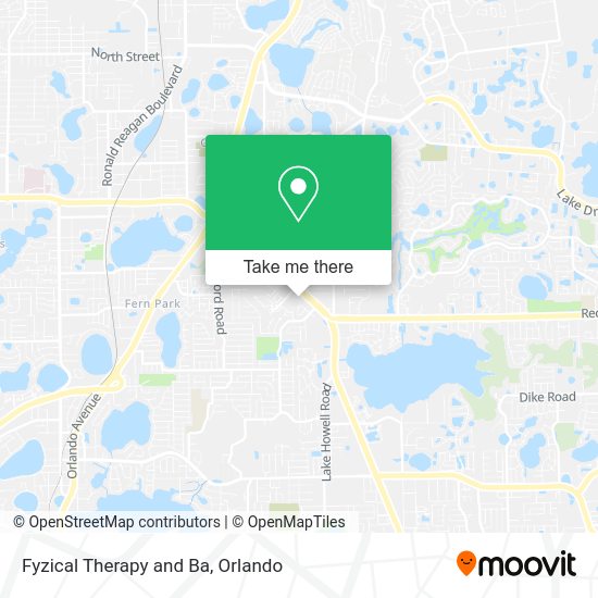 Fyzical Therapy and Ba map