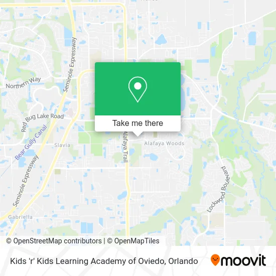 Kids 'r' Kids Learning Academy of Oviedo map