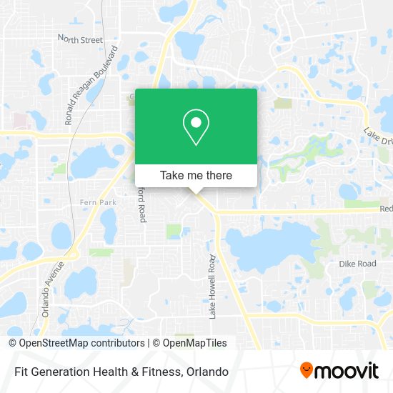 Fit Generation Health & Fitness map