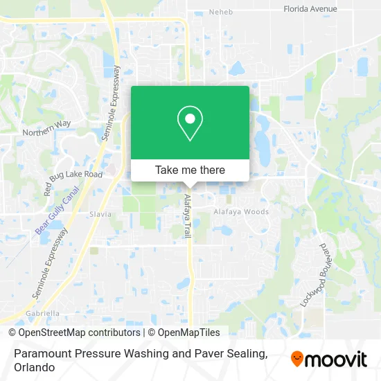 Paramount Pressure Washing and Paver Sealing map