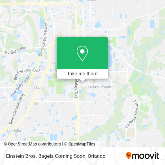 Einstein Bros. Bagels Coming Soon map