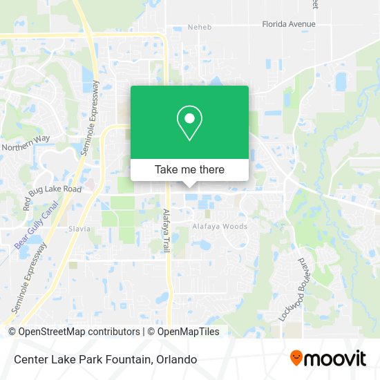 Mapa de Center Lake Park Fountain
