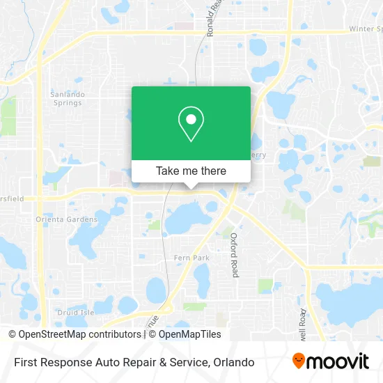 First Response Auto Repair & Service map