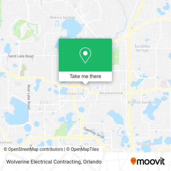 Mapa de Wolverine Electrical Contracting