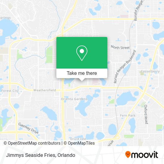 Jimmys Seaside Fries map