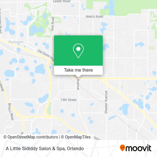A Little Sididdy Salon & Spa map