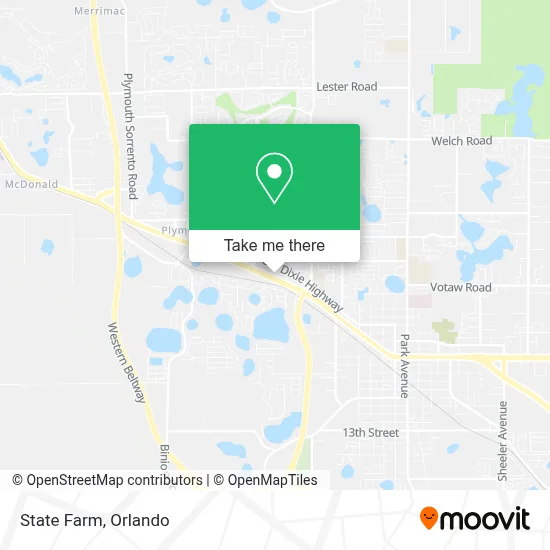 State Farm map