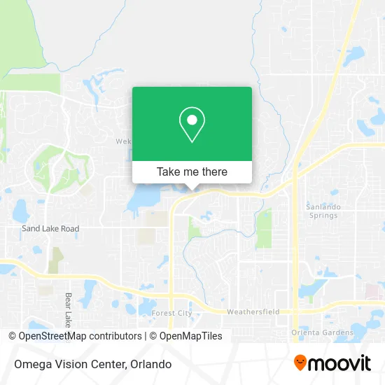 Omega Vision Center map