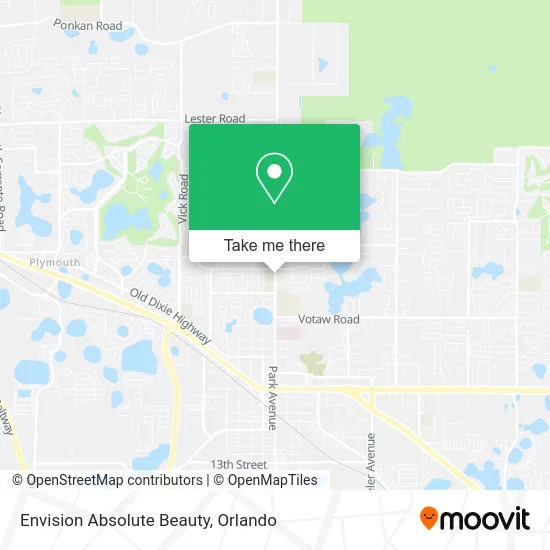Mapa de Envision Absolute Beauty
