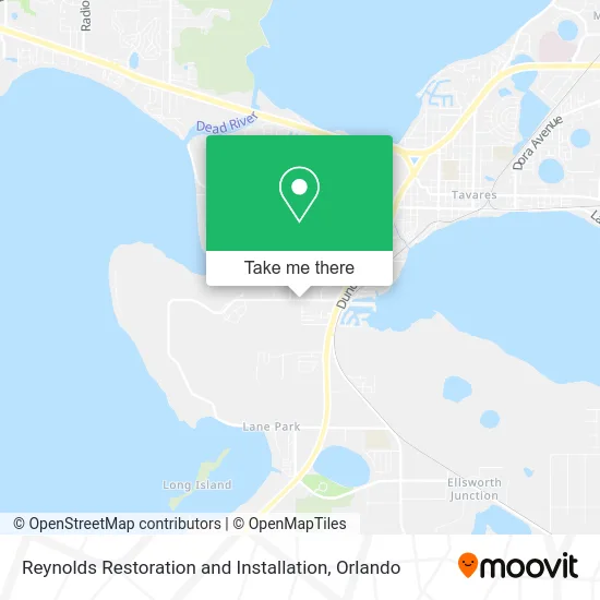 Reynolds Restoration and Installation map
