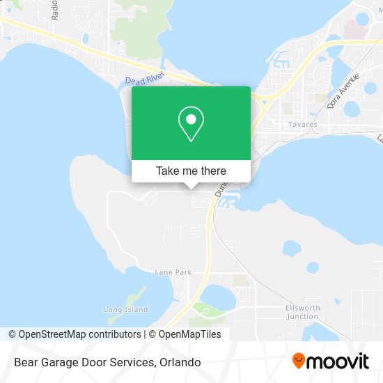 Mapa de Bear Garage Door Services