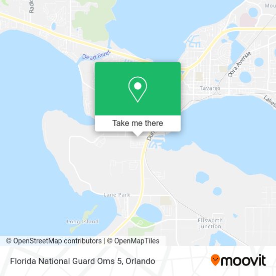 Mapa de Florida National Guard Oms 5