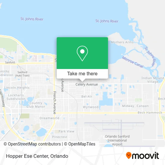 Hopper Ese Center map