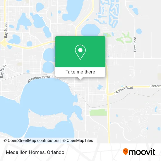 Mapa de Medallion Homes