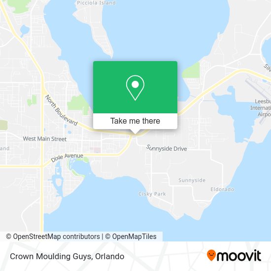 Crown Moulding Guys map