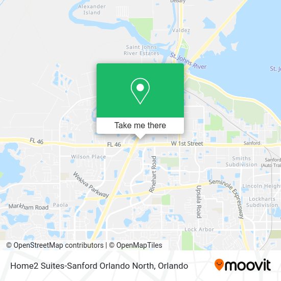 Home2 Suites-Sanford Orlando North map