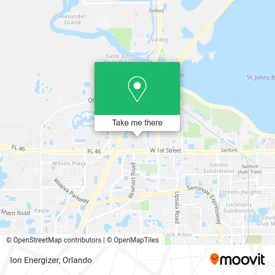 Ion Energizer map