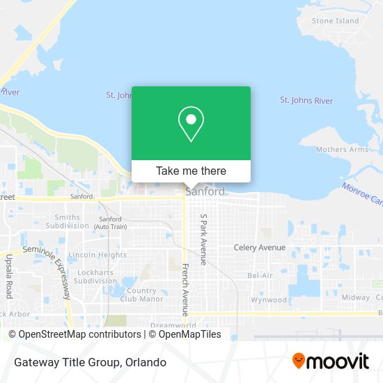Mapa de Gateway Title Group