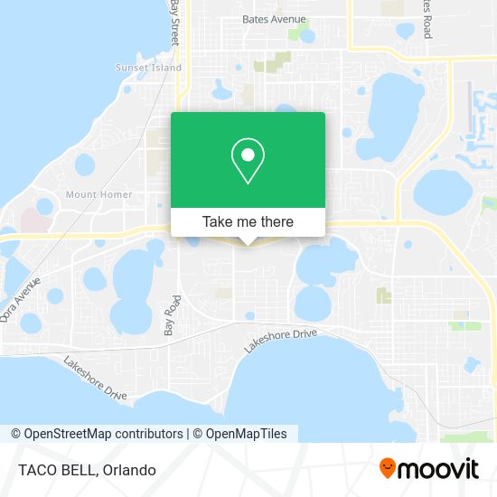 Mapa de TACO BELL