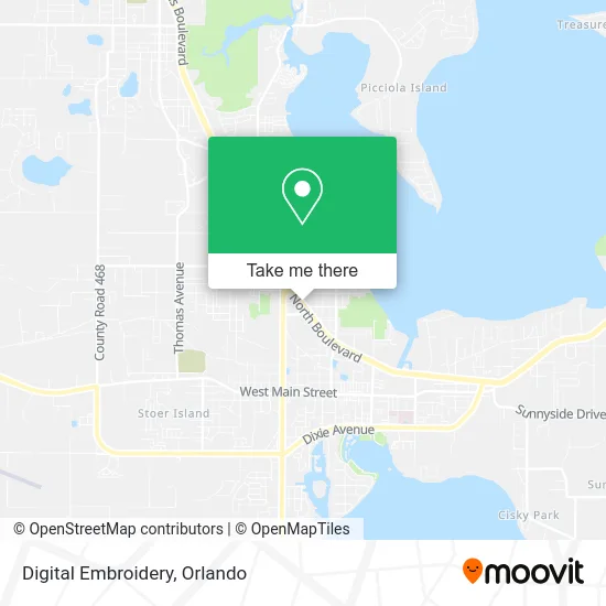 Digital Embroidery map