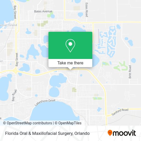 Florida Oral & Maxillofacial Surgery map
