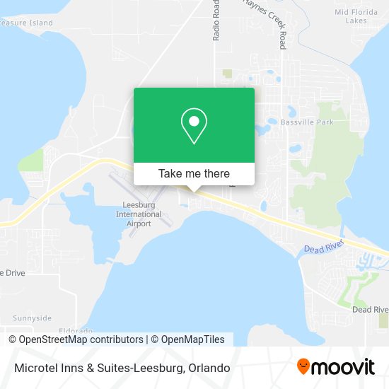 Mapa de Microtel Inns & Suites-Leesburg
