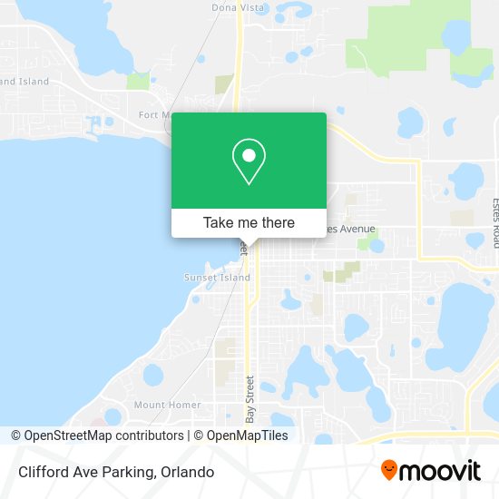 Mapa de Clifford Ave Parking
