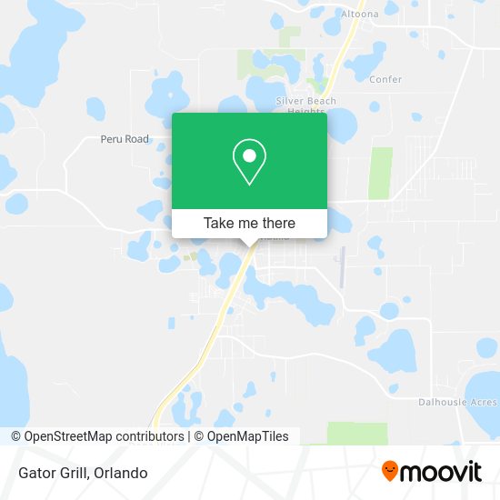 Mapa de Gator Grill