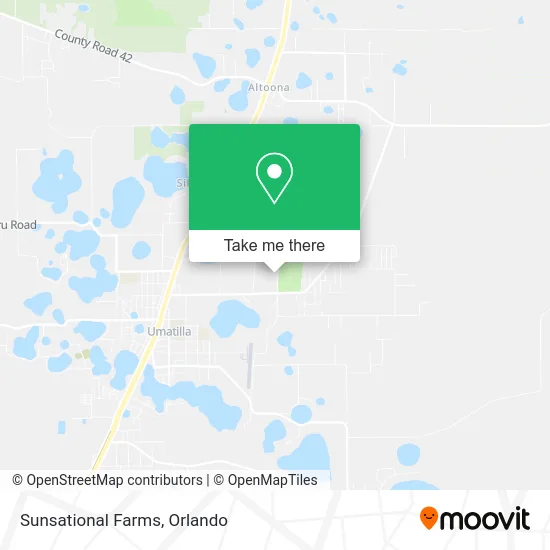 Sunsational Farms map