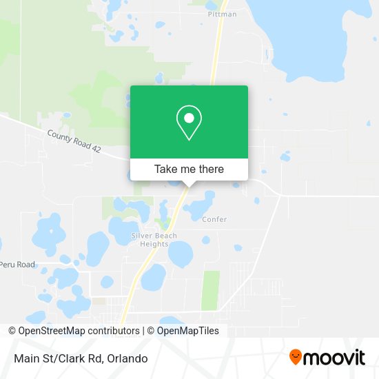 Mapa de Main St/Clark Rd