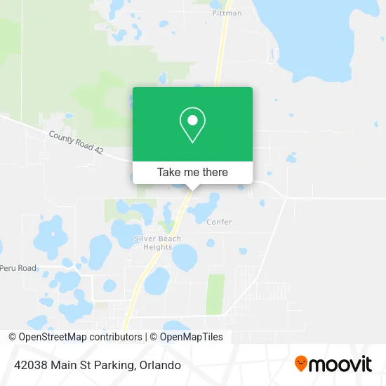 Mapa de 42038 Main St Parking