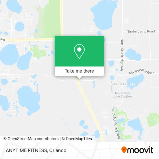ANYTIME FITNESS map