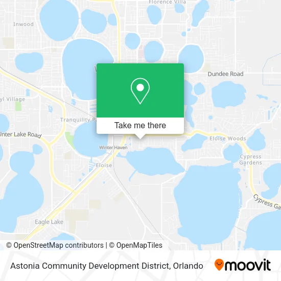 Astonia Community Development District map