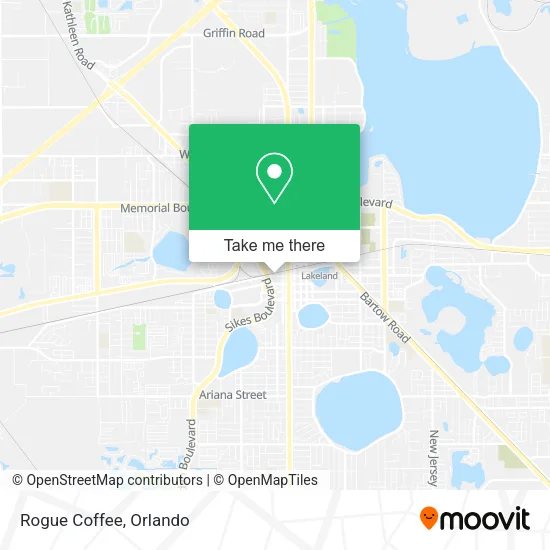Rogue Coffee map