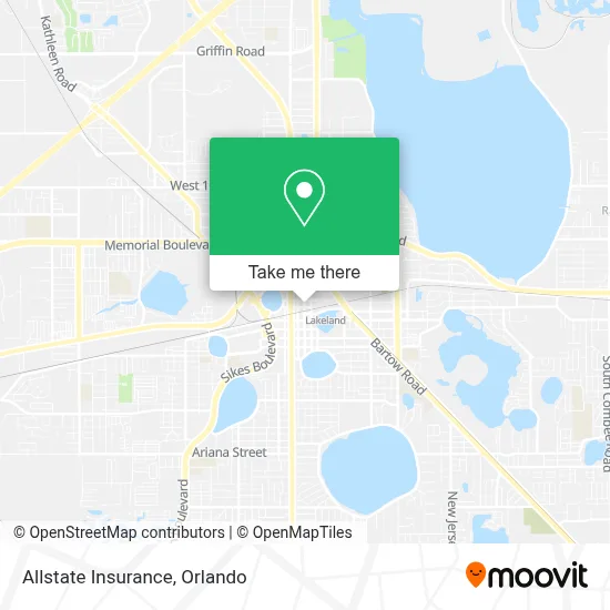 Allstate Insurance map