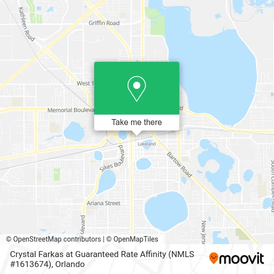 Crystal Farkas at Guaranteed Rate Affinity (NMLS #1613674) map