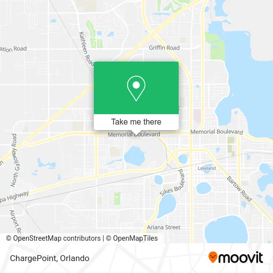 ChargePoint map