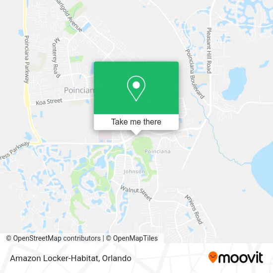 Mapa de Amazon Locker-Habitat
