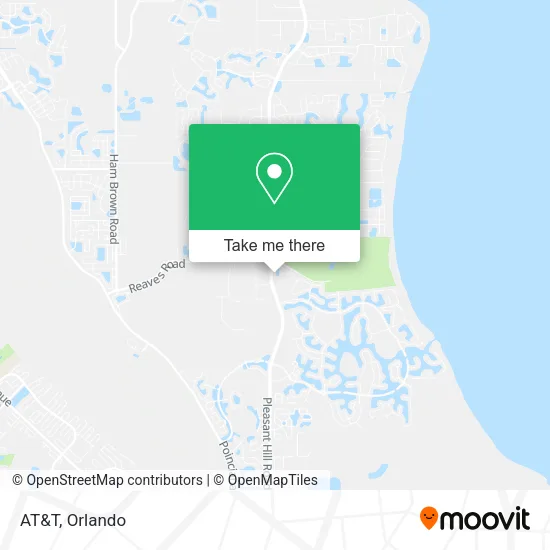 Mapa de AT&T