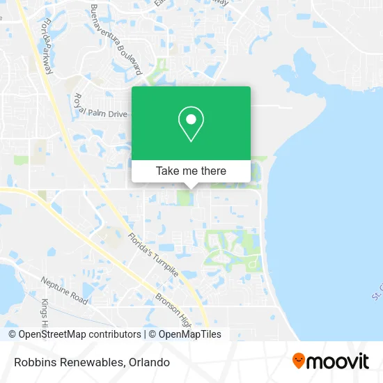 Robbins Renewables map
