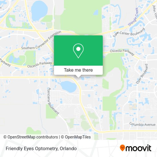 Friendly Eyes Optometry map