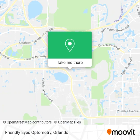 Mapa de Friendly Eyes Optometry