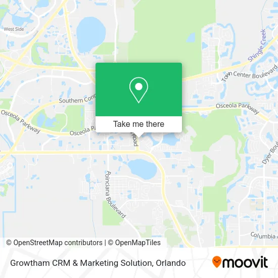 Growtham CRM & Marketing Solution map